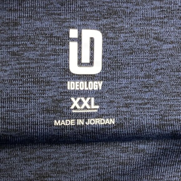 Ideology Crop Leggings, Size XXL, Blue, High Rise Front Pocket Flex Stretch, NEW - Picture 4 of 16